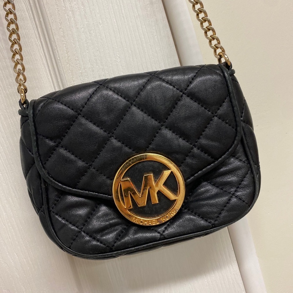 Michael Kors quilted leather crossbody